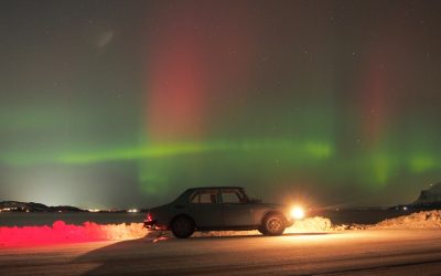 Met een Saab naar 66° 33′ noorderbreedte