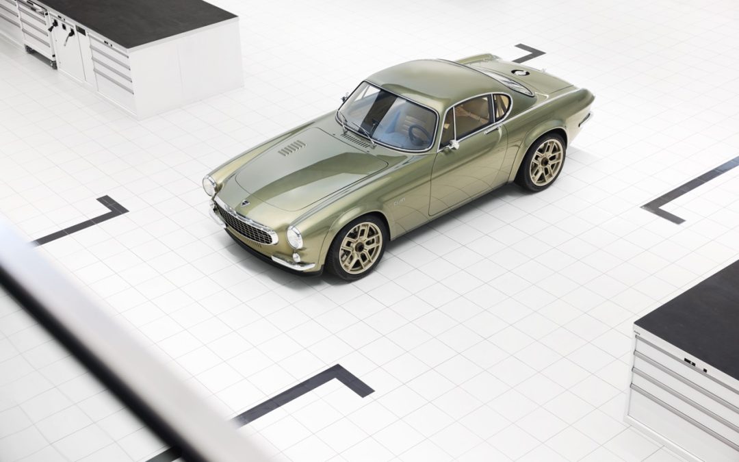 Volvo P1800 Cyan voor groots toeren