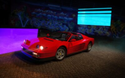One-off Targa conversie van de TestaRossa
