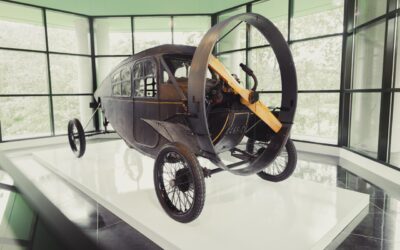 Revolutionaire propellerauto in het Louwman